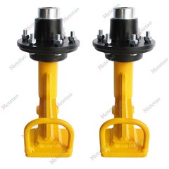 Superior Shipping Container Wheels 6×5.5 Lug Container spindle mobile kit