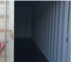 Weld-on Shipping Container Lock Box Heavy-Duty Security Box