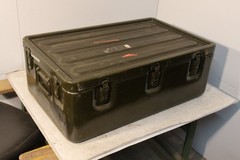 32x20x11 Aluminum Military Medical Chest with Medical Instrument 7 Drawer Unit