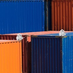 TL-1 Silver Rail Shipping Container Manual Twist Lock, Galvanized Steel Fastener