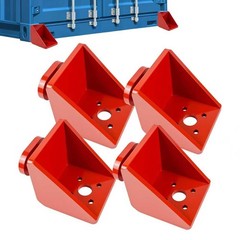 Heavy Duty Alloy Steel Shipping Container Anchors – 4 PCS Twist Locks for 20ft &
