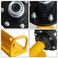 Superior Shipping Container Wheels 6×5.5 Lug Container spindle mobile kit