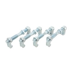 4Pcs Shipping Container Connectors 280mm Bridge Fitting Clamp Steel Screw Clamps