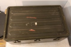 32x20x11 Aluminum Military Medical Chest with Medical Instrument 7 Drawer Unit