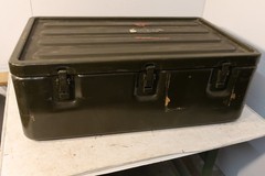 32x20x11 Aluminum Military Medical Chest with Medical Instrument 7 Drawer Unit