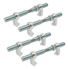 4 Pcs Fixed Clamps,Heavy Duty Shipping Container Bridge Fitting Clamps 45#Steel