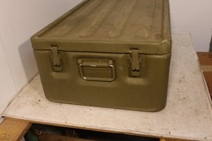 32x20x11 Aluminum Military Medical Chest with Medical Supply 22 Drawer Unit