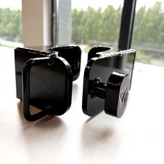 2-Pack Shipping Container Jack Lug w/ Detachable U-Handle & Leveling Attachment