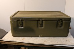 32x20x11 Aluminum Military Medical Chest with Medical Supply 22 Drawer Unit