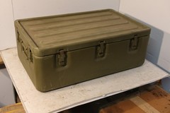 32x20x11 Aluminum Military Medical Chest with Medical Supply 22 Drawer Unit