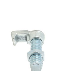 4Pcs Shipping Container Connectors 280mm Bridge Fitting Clamp Steel Screw Clamps