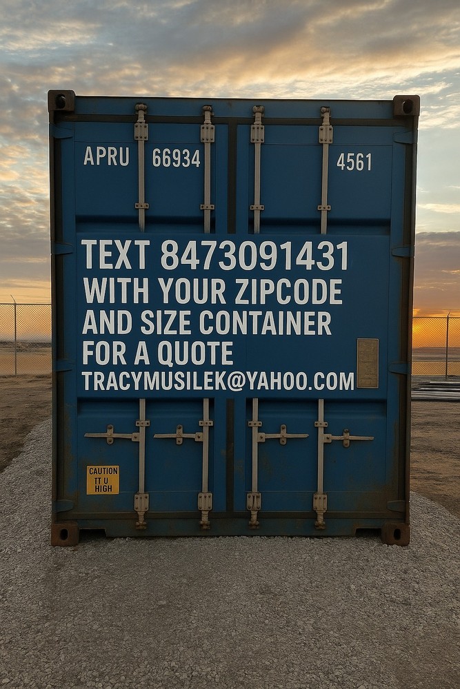 20′, 40′, & 40’HC SHIPPING CONTAINER FOR SALE NEW & USED *READ DISCRIPTION*