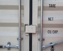 Weld-on Shipping Container Lock Box Heavy-Duty Security Box