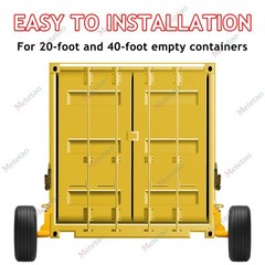 Superior Shipping Container Wheels 6×5.5 Lug Container spindle mobile kit