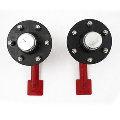 2PCS Shipping Container Wheel 6×5.5 Lug Kit Heavy Duty Shipping Container Axle