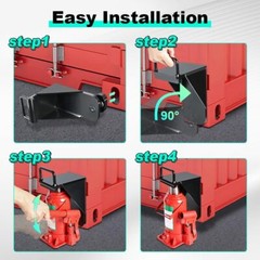 Shipping Container Jack Lug Leveler with Handle Anti-Slip Container Jack Lug