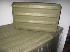 32x20x22 Aluminum Military Medical Chest Watertight Survival Bug Out Storage Box
