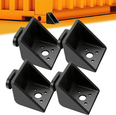 Full Bevel Shipping Container Anchors 4 Pack Heavy Duty Steel Shipping Conta…