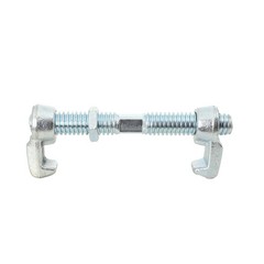 4Pcs Shipping Container Connectors 280mm Bridge Fitting Clamp Steel Screw Clamps