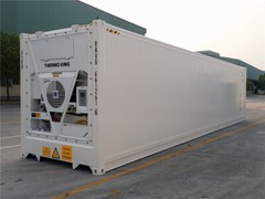 40ft High Cube Reefer Shipping Container | New, One-Trip | Minneapolis, MN