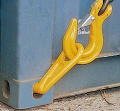 x2 Right & Left Turn 45º Shipping Sea Cargo Container Lifting Hooks WLL 12.5T
