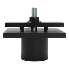 Heavy Duty Shipping Container Mount Bracket Camera Light Flag Pole 1-1/2″ NPT