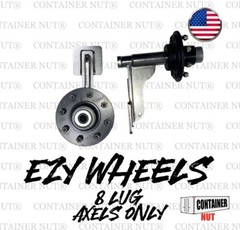 DEMO | EZY Wheels 8 LUG The Original Shipping Container Wheels Made in USA