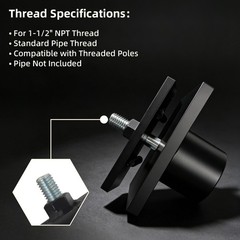 Shipping Container Corner Casting Mount Bracket For Camera Flood Light Flag Pole