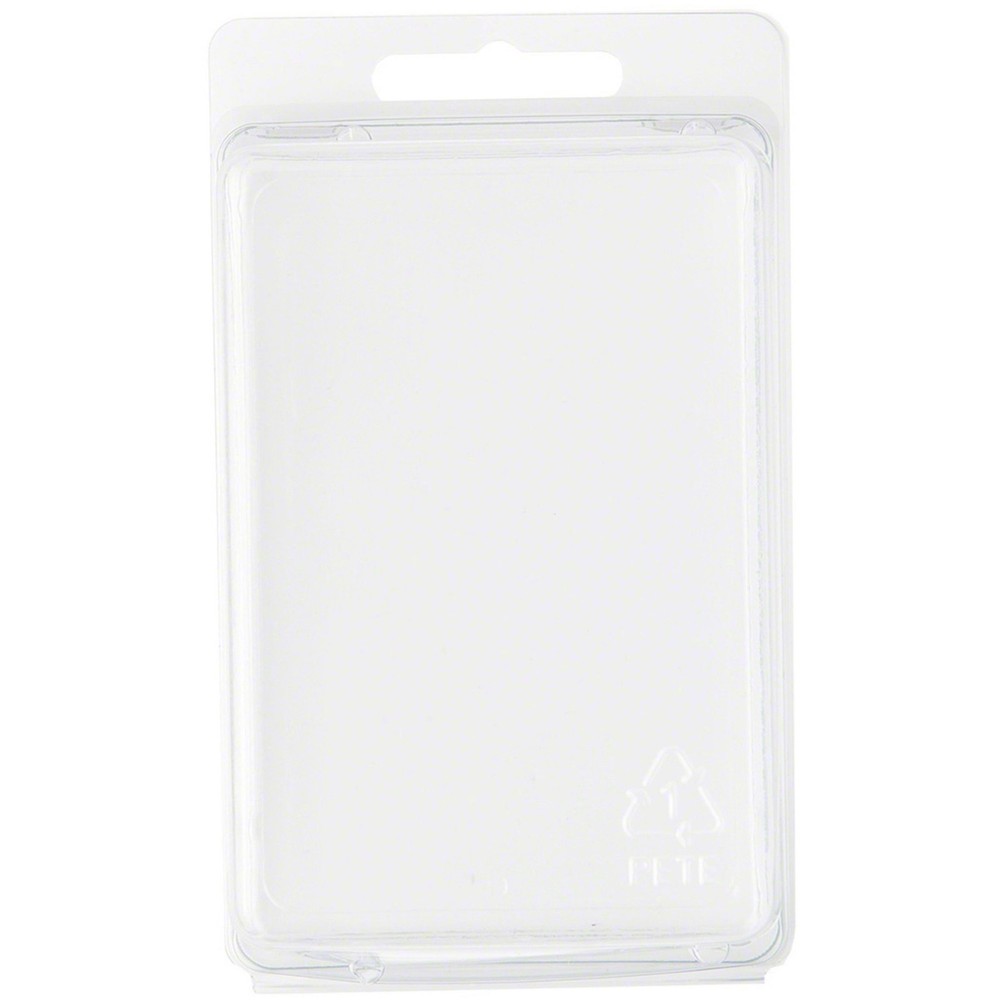 Collecting Warehouse Clear Plastic Clamshell Container, 3.81″H x 2.56″W x 1.88″D