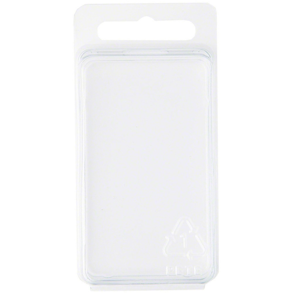 Collecting Warehouse Clear Plastic Clamshell Container, 2.81″H x 1.63″W x 0.75″D