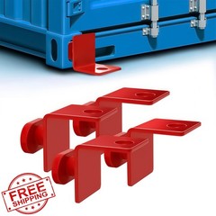 4 Pack Container Twist Lock Anchors, Alloy Steel for Rock/Cement Ground | All…
