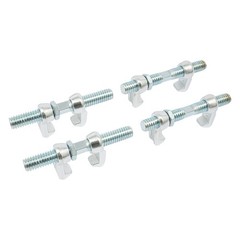 4 Pack 280mm Shipping Container Bridge Clamps, Galvanized Steel Screw Fittings