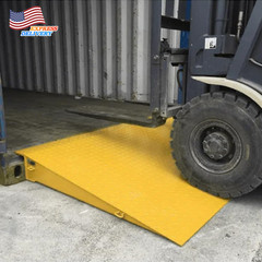 49″ x 86″ HD Steel Shipping Container Loading Ramps 16000 Lbs Capacity