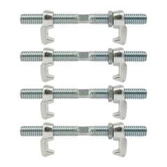 4 Pcs Fixed Clamps,Heavy Duty Shipping Container Bridge Fitting Clamps (45#Steel