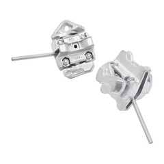 TL-1 Silver Rail Shipping Container Manual Twist Lock, Galvanized Steel Fastener