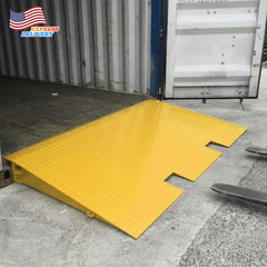 49″ x 86″ HD Steel Shipping Container Loading Ramps 16000 Lbs Capacity