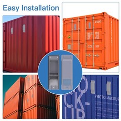 Shipping Container Air Vent Kit Heavy Duty Shipping Container Accessories Cross