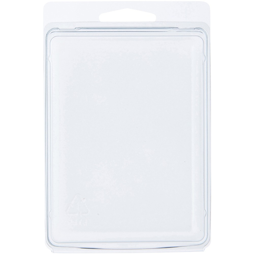 Collecting Warehouse Clear Plastic Clamshell Container, 4.1875″H x 3″W x 1.25″D