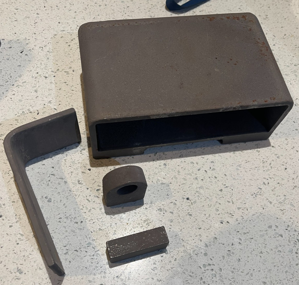 Weld-on Shipping Container Lock Box Heavy-Duty Security Box