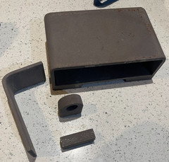 Weld-on Shipping Container Lock Box Heavy-Duty Security Box