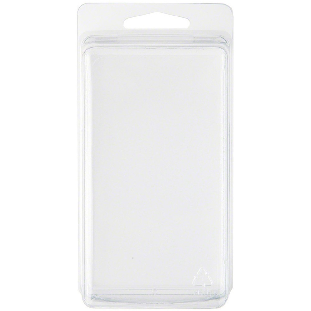 Collecting Warehouse Clear Plastic Clamshell Container, 4.31″H x 2.44″W x 1.88″D