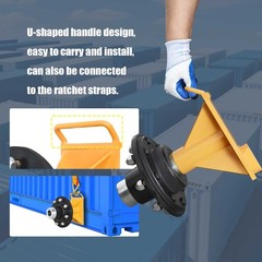 2Pack Shipping Container Wheels 8-Lug Wheels Kit,Shipping Container Accessories