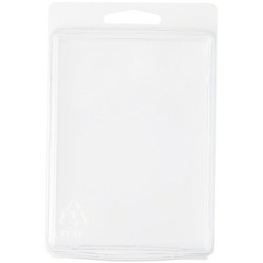 Collecting Warehouse Clear Plastic Clamshell Container, 4.44″H x 3.31″W x 1.5″D