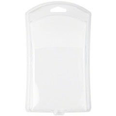 Clear Plastic Clamshell Container, Curved Front, 7.75″ x 4.63″ – 4.69″ x 2.38″