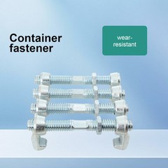 4PCS Shipping Container Bridge Fitting Clamp 280 mm/11’’ Screw Clamp 45 Steel