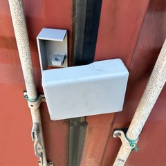 Bolt On Construction Shipping Container Lock Box Heavy-Duty Security Box