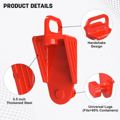 2026 Upgraded Shipping Container Jack Lug, Heavy Duty Shipping Container Booster