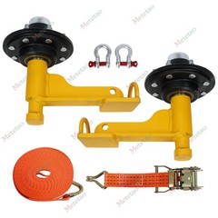 New upgradesuperior Shipping Container Wheels,Container mobile Tools，8x 6.5 Lug