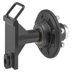Uimoso Shipping Container Wheel Kit with 8-Lug Axle for Easy Mobility