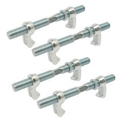 4 Pcs Fixed Clamps,Heavy Duty Shipping Container Bridge Fitting Clamps (45#Steel